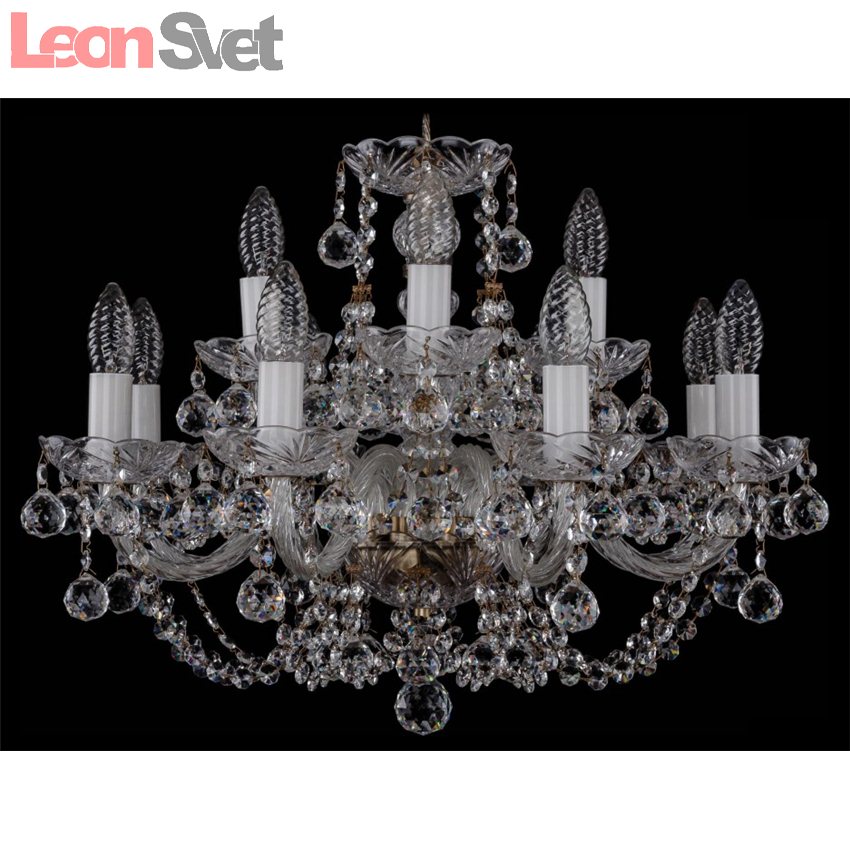 Подвесная люстра 1406/8+4/195/Pa/Balls