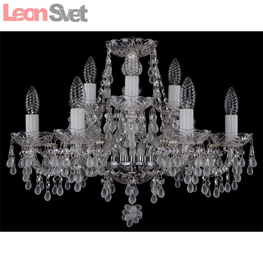 Подвесная люстра 1410/6+3/195/Ni/0300