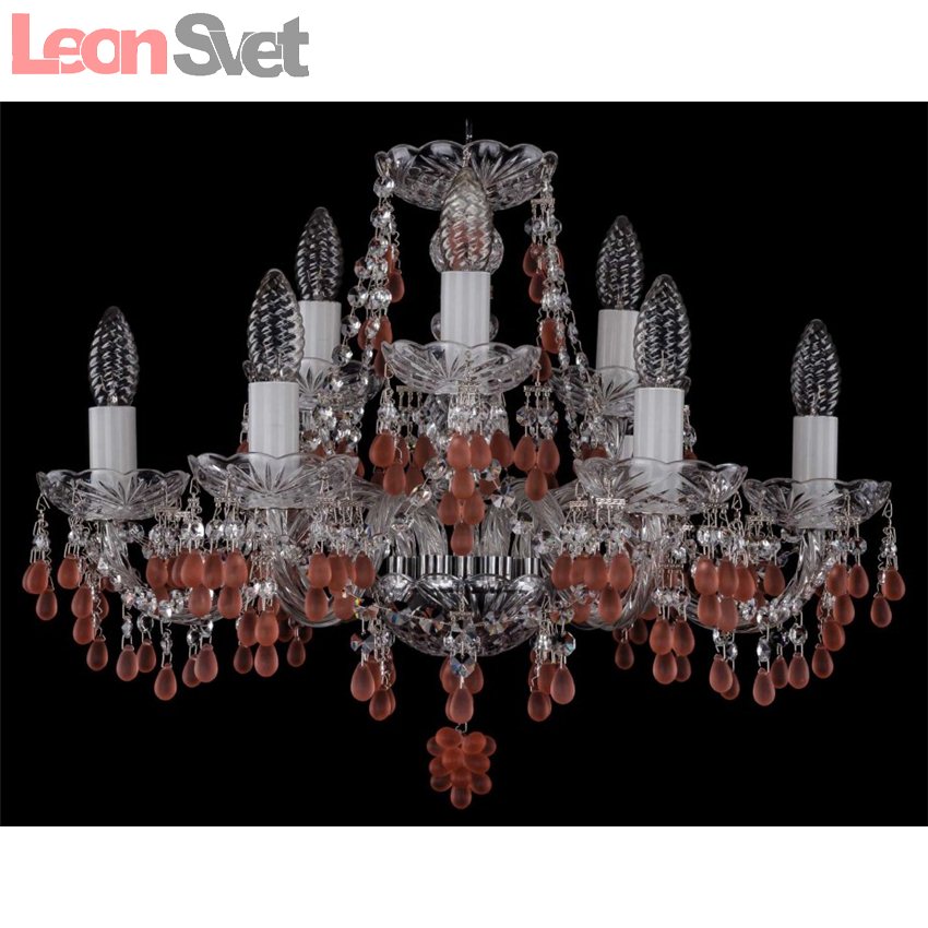 Подвесная люстра 1410/6+3/195/Ni/7010