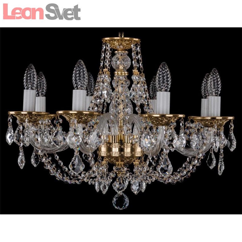 Подвесная люстра 1606/8/195/G/Leafs