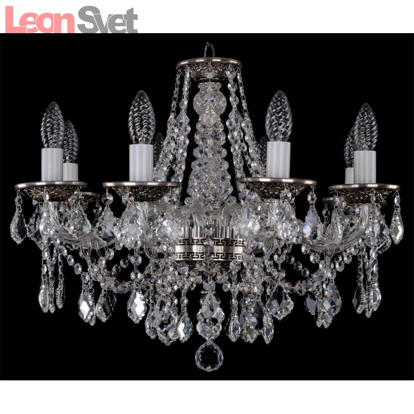 Подвесная люстра 1613/8/200/NB/Leafs