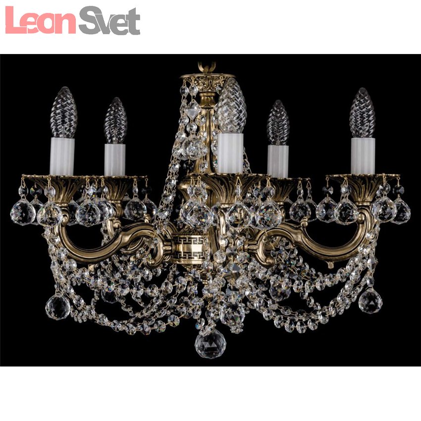 Подвесная люстра 1701/5/C/GB/Balls