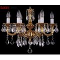 Подвесная люстра 1701/6/A/G/Leafs от Bohemia Ivele Crystal