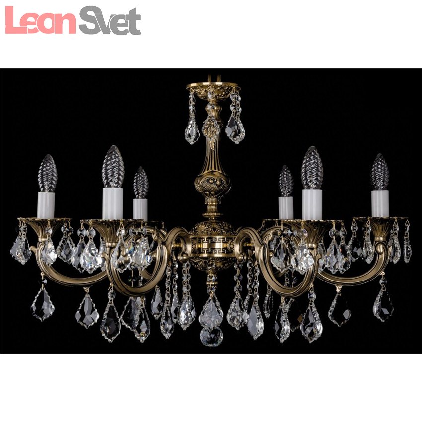 Подвесная люстра 1702/6/A/GB/Leafs