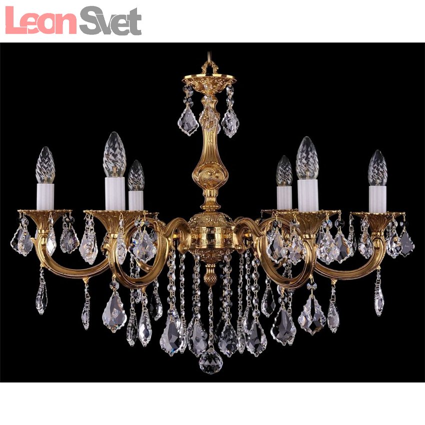 Подвесная люстра 1702/6/B/G/Leafs