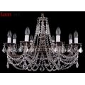 Подвесная люстра 1702/8/C/NB/Leafs от Bohemia Ivele Crystal