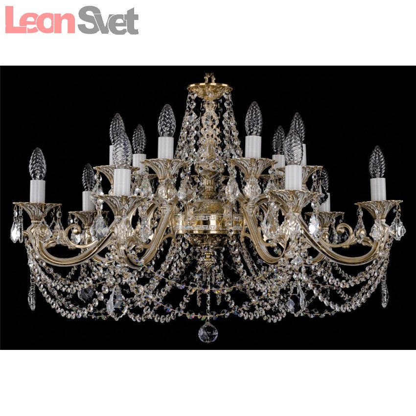 Подвесная люстра 1703/14/C/GW/Leafs