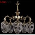 Подвесная люстра 1705/5/G от Bohemia Ivele Crystal