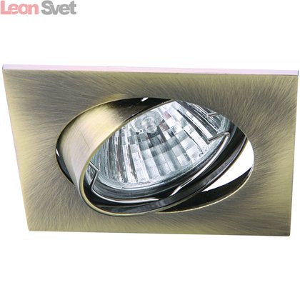 Комплект из 3 встраиваемых светильников Quadratisch A2118PL-3AB от Arte Lamp