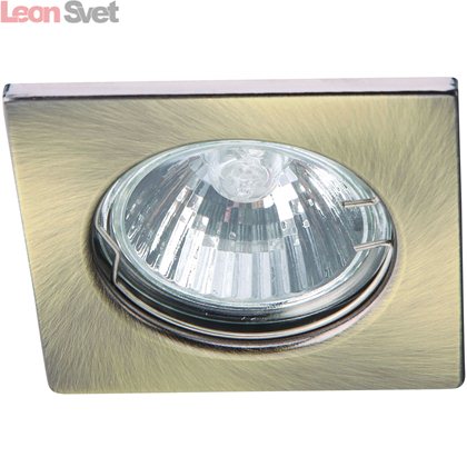 Комплект из 3 встраиваемых светильников Quadratisch A2210PL-3AB от Arte Lamp