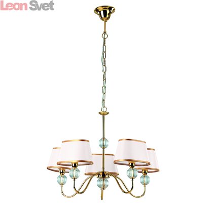 Подвесная люстра White Hall A4021LM-5GO от Arte Lamp