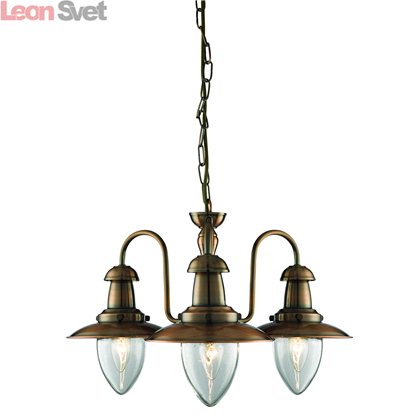 Подвесная люстра Fisherman A5518LM-3RB от Arte Lamp