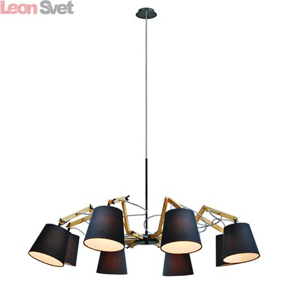 Подвесная люстра Pinocchio A5700LM-8BK от Arte Lamp