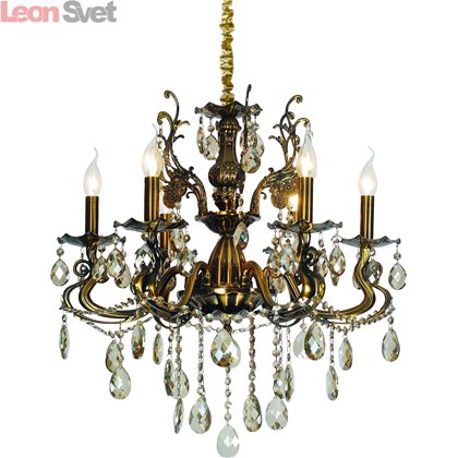 Подвесная люстра Louvre A7019LM-6AB от Arte Lamp