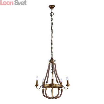 Подвесная люстра Amaca A8957LM-5BZ от Arte Lamp