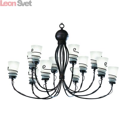 Подвесная люстра Spiral A9051LM-12BR от Arte Lamp