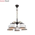 Подвесная люстра CAPRI A6344LM-5BR от Arte Lamp