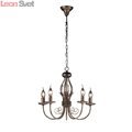 Подвесная люстра DOLCE A3057LM-5BR от Arte Lamp