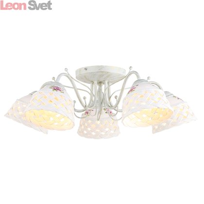 Потолочная люстра WICKER A6616PL-5WG