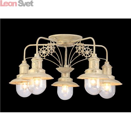 Потолочная люстра на штанге SAILOR A4524PL-5WG