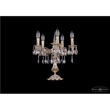 Лампа настольная Bohemia Ivele Crystal 7001/5/125-51/A/GW