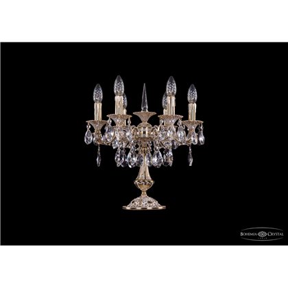 Лампа настольная Bohemia Ivele Crystal 7001/6/125-51/A/GW