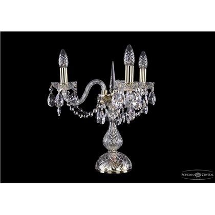 Настольная лампа Bohemia Ivele Crystal 5706/3/141/G