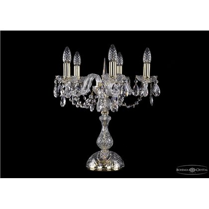 Настольная лампа Bohemia Ivele Crystal 5706/5/141/G