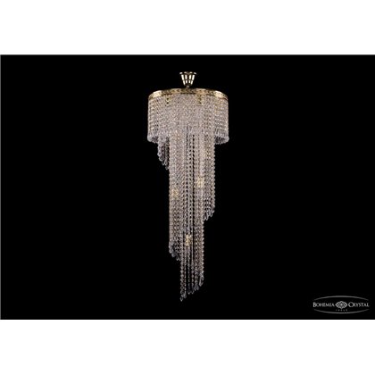 Чешская хрустальная люстра Bohemia Ivele Crystal 8311/40/100/GD