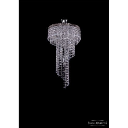 Чешская хрустальная люстра Bohemia Ivele Crystal 8311/40/70/Ni