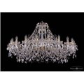 Чешская хрустальная люстра Большая Bohemia Ivele Crystal 1411/20/460-80/G