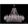 Чешская хрустальная люстра Большая Bohemia Ivele Crystal 1411/24/530-115/G