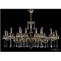 Чешская хрустальная люстра Большая Bohemia Ivele Crystal 1703/18/320+210/A/GB