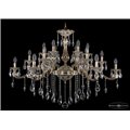 Чешская хрустальная люстра Большая Bohemia Ivele Crystal 1709/18/410/B/GW
