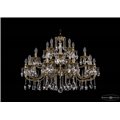 Чешская хрустальная люстра Большая Bohemia Ivele Crystal 1722/10+5+5/335/A/GB