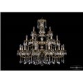 Чешская хрустальная люстра Большая Bohemia Ivele Crystal 1732/12+6+3/335/A/GB
