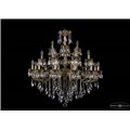 Чешская хрустальная люстра Большая Bohemia Ivele Crystal 1732/12+6+3/335/SB/GB