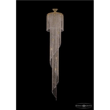 Чешская хрустальная люстра Большая Bohemia Ivele Crystal 8311/40/200/G