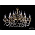 Чешская хрустальная люстра Bohemia Ivele Crystal 1703/12/C/G