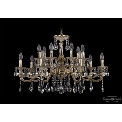 Чешская хрустальная люстра Bohemia Ivele Crystal 1703/14/320/A/GI