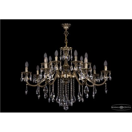 Чешская хрустальная люстра Bohemia Ivele Crystal 1703/14/360/B/GB