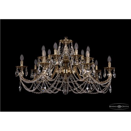 Чешская хрустальная люстра Bohemia Ivele Crystal 1703/14/360/C/GB