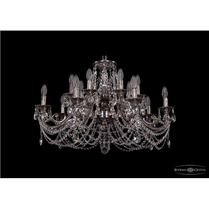 Чешская хрустальная люстра Bohemia Ivele Crystal 1703/14/C/NB