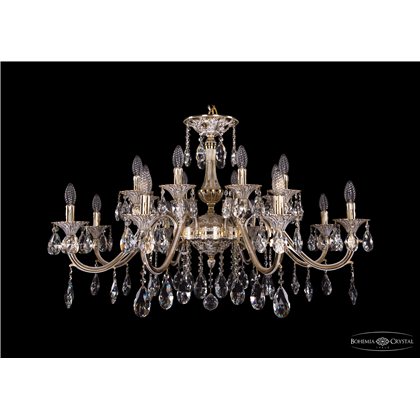 Чешская хрустальная люстра Bohemia Ivele Crystal 1703/16/360/A/GW