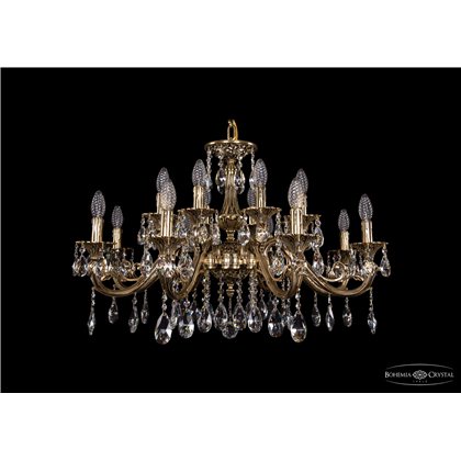 Чешская хрустальная люстра Bohemia Ivele Crystal 1703/16/A/GB
