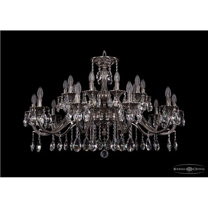 Чешская хрустальная люстра Bohemia Ivele Crystal 1703/20/360/A/NB