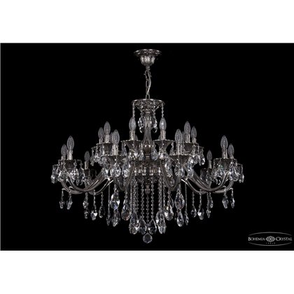 Чешская хрустальная люстра Bohemia Ivele Crystal 1703/20/360/B/NB