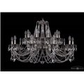 Чешская хрустальная люстра Bohemia Ivele Crystal 1703/20/360/C/NB