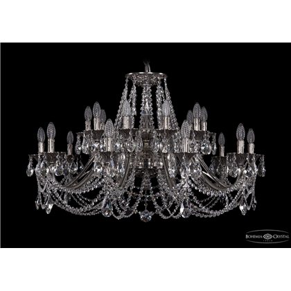 Чешская хрустальная люстра Bohemia Ivele Crystal 1703/20/360/C/NB