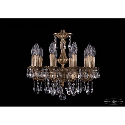 Чешская хрустальная люстра Bohemia Ivele Crystal 1707/10/125/A/FP